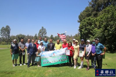 2021洛杉矶美亚高尔夫“会长杯”友谊赛国庆日挥杆